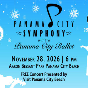 Panama City Symphony with Panama City Ballet at  Beach Home for the Holidays